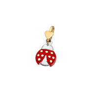 Charm Dodo Mariani in Argento PF11KS COCCINELLA - PF11KS COCCINELLA